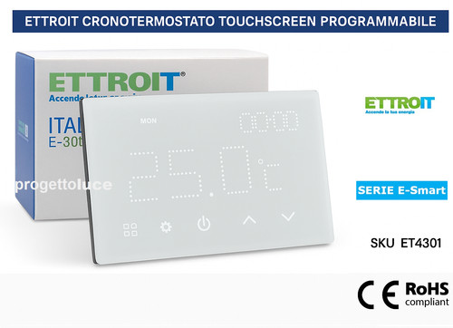 Ettroit cronotermostato touch - ettroit,
